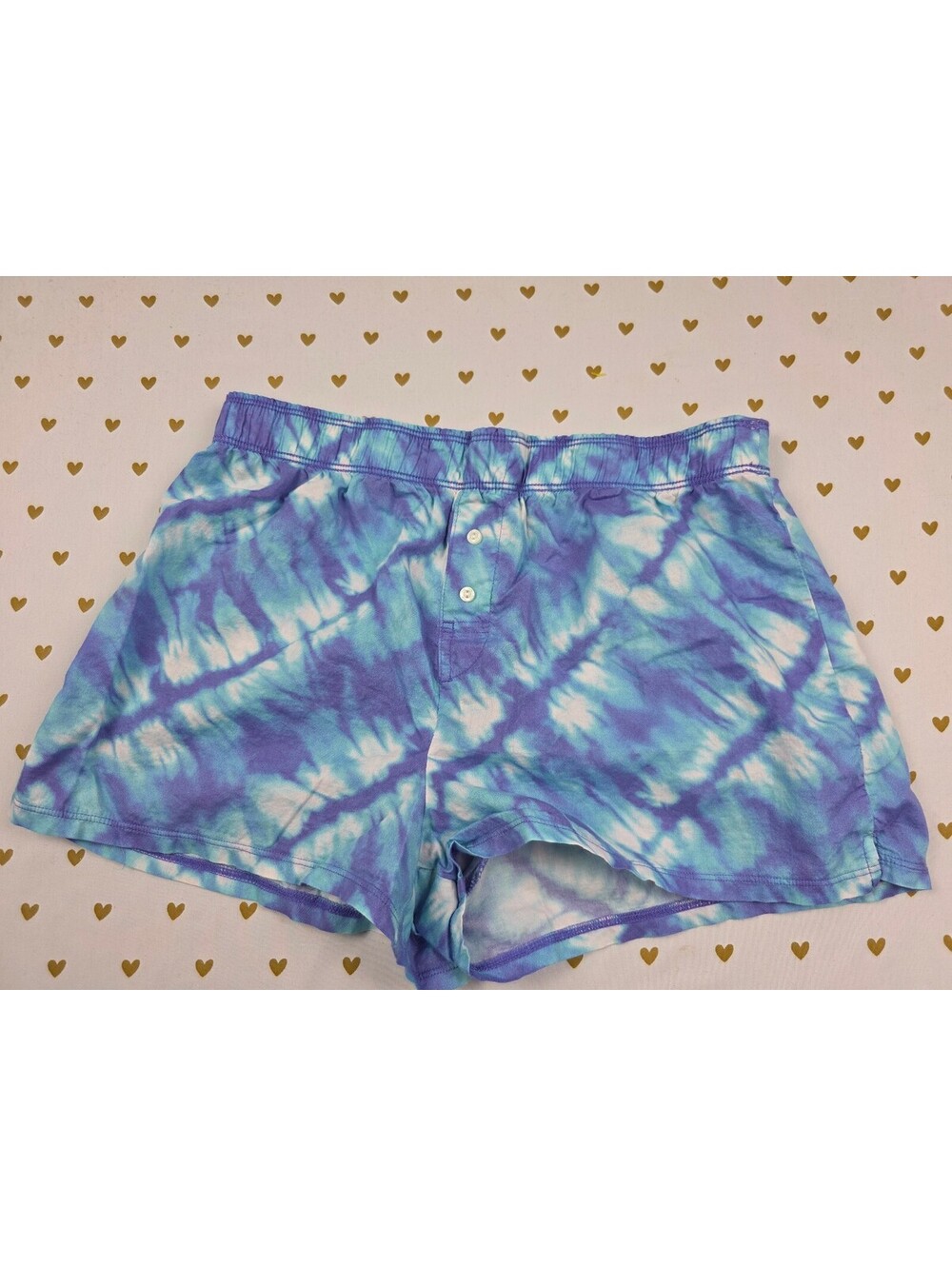 Victorias Secret PINK Tye Dye Small Sleep Shorts Boxers Pajama Bottoms